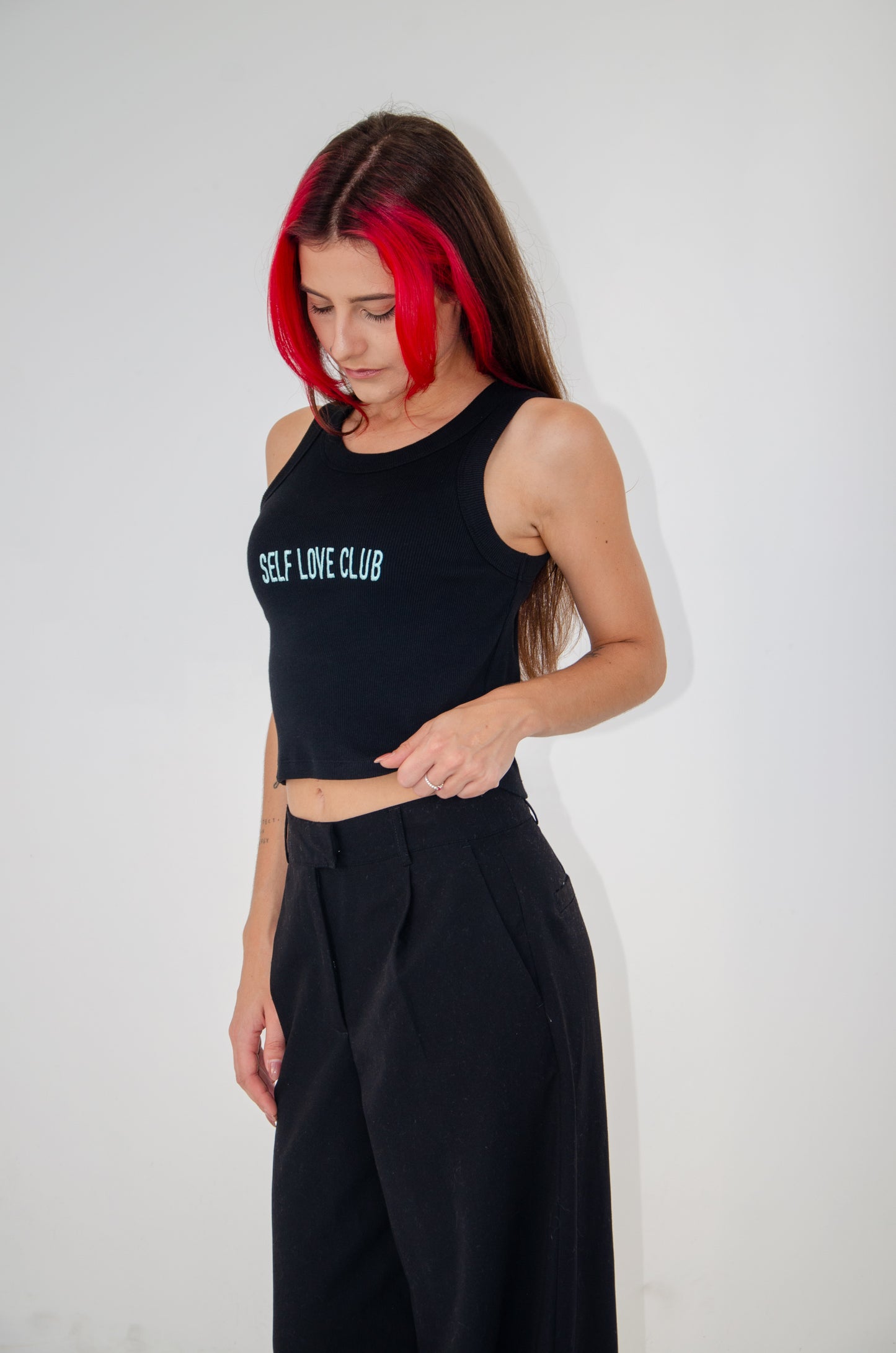 Self Love Club Crop
