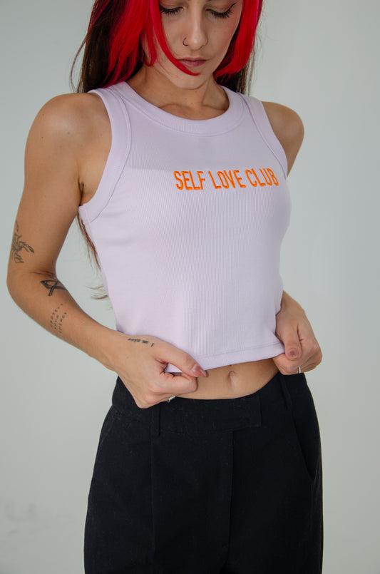 Self Love Club Crop