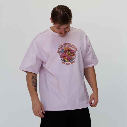 MAKE MAGIC HAPPEN Oversized Tee
