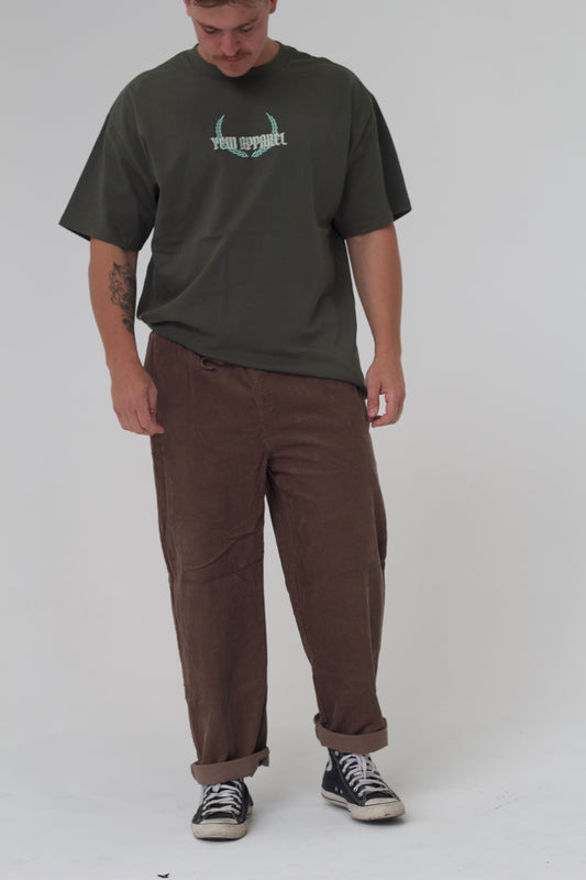 Cord Pants BROWN